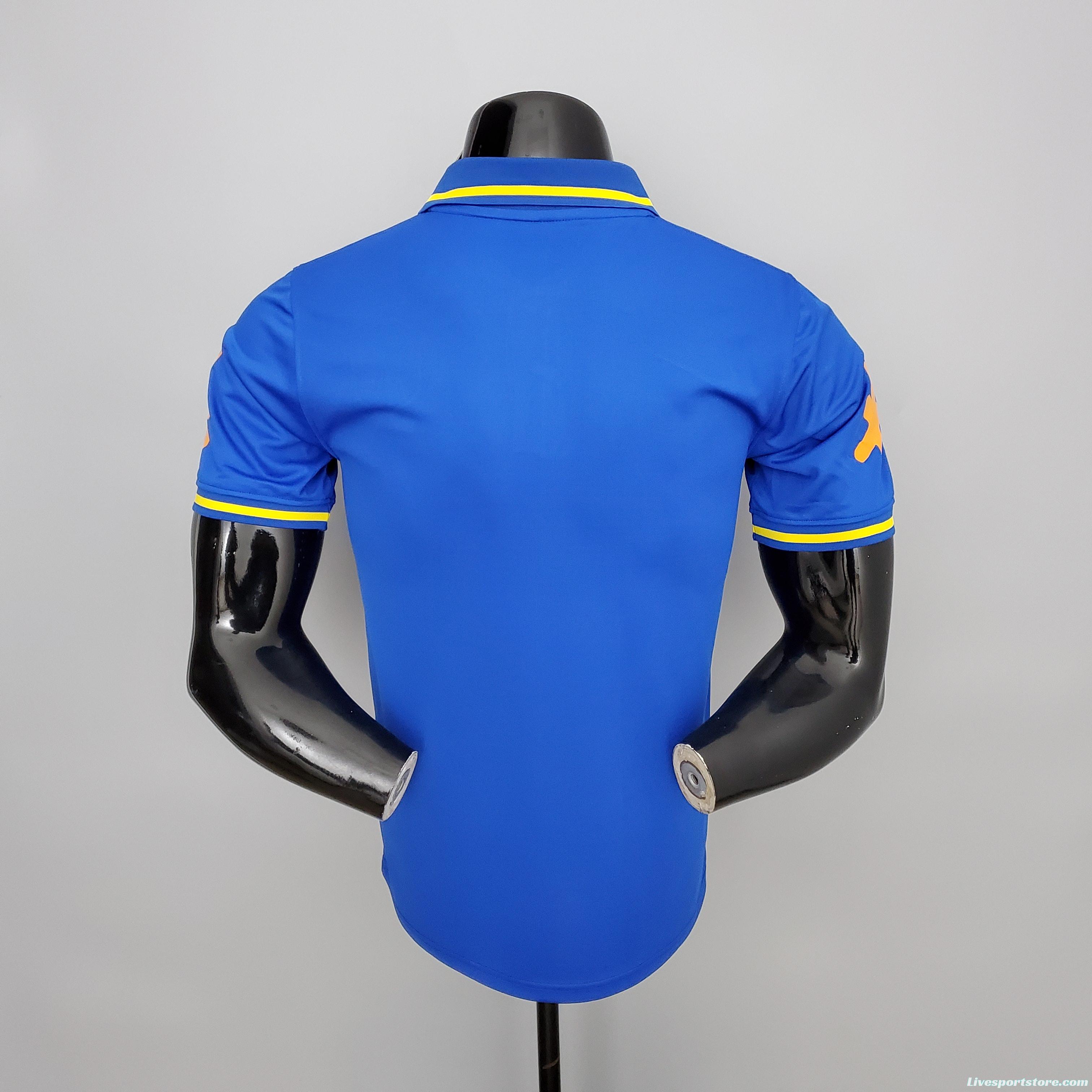 POLO Brazil Blue Soccer Jersey