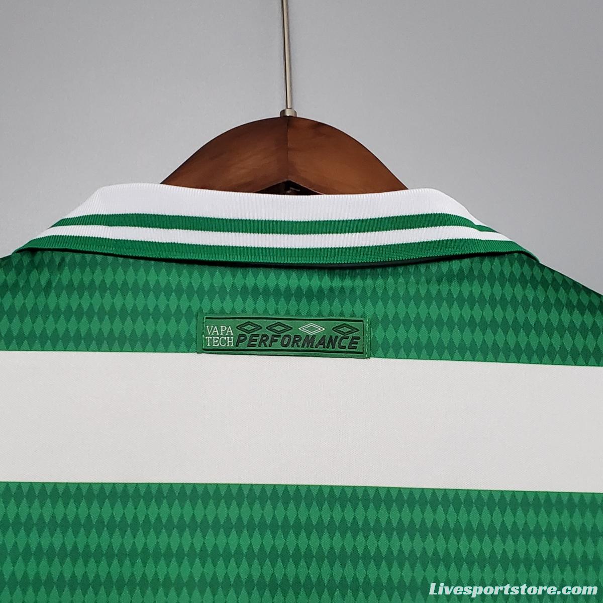 Retro 98/99 Celtic home Soccer Jersey