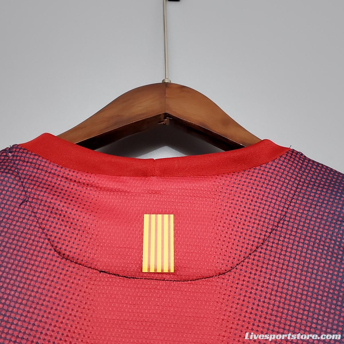 Retro Barcelona 12/13 home Soccer Jersey