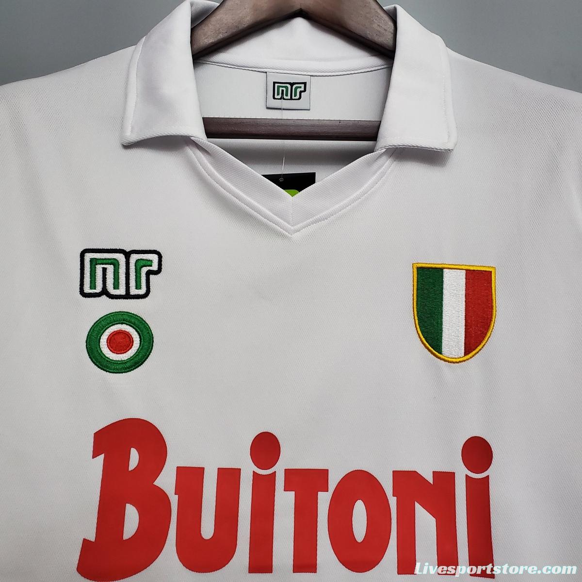 Retro Napoli 87/88 away Soccer Jersey