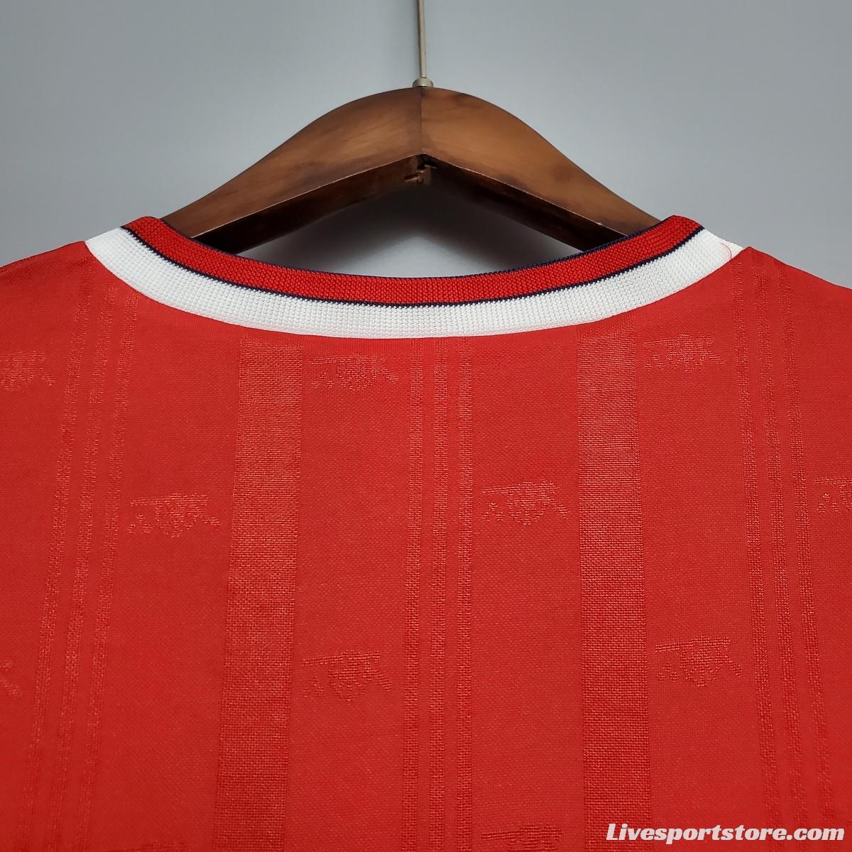 Retro 88/89 Arsenal home Soccer Jersey