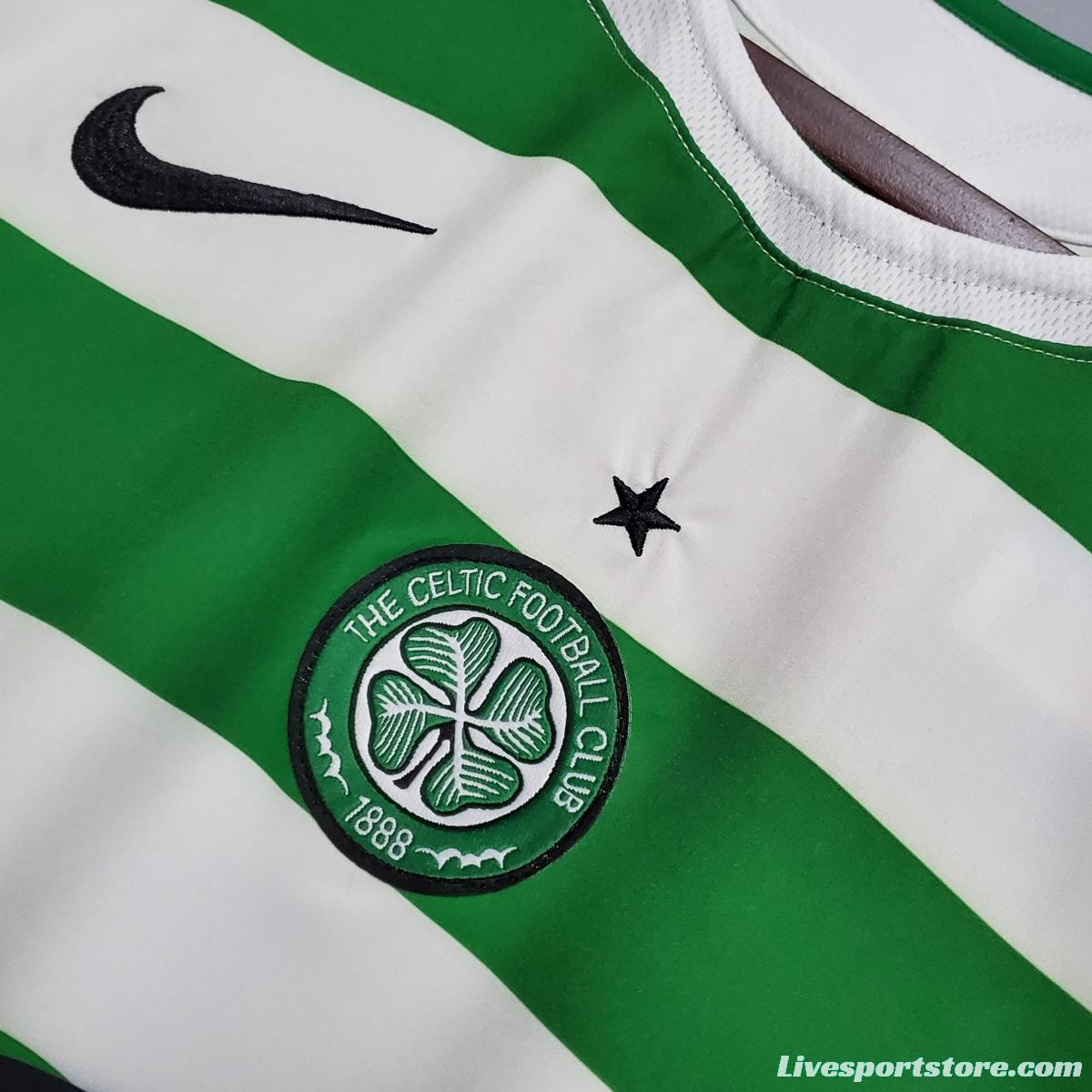 Retro 05/06 Celtic home Soccer Jersey