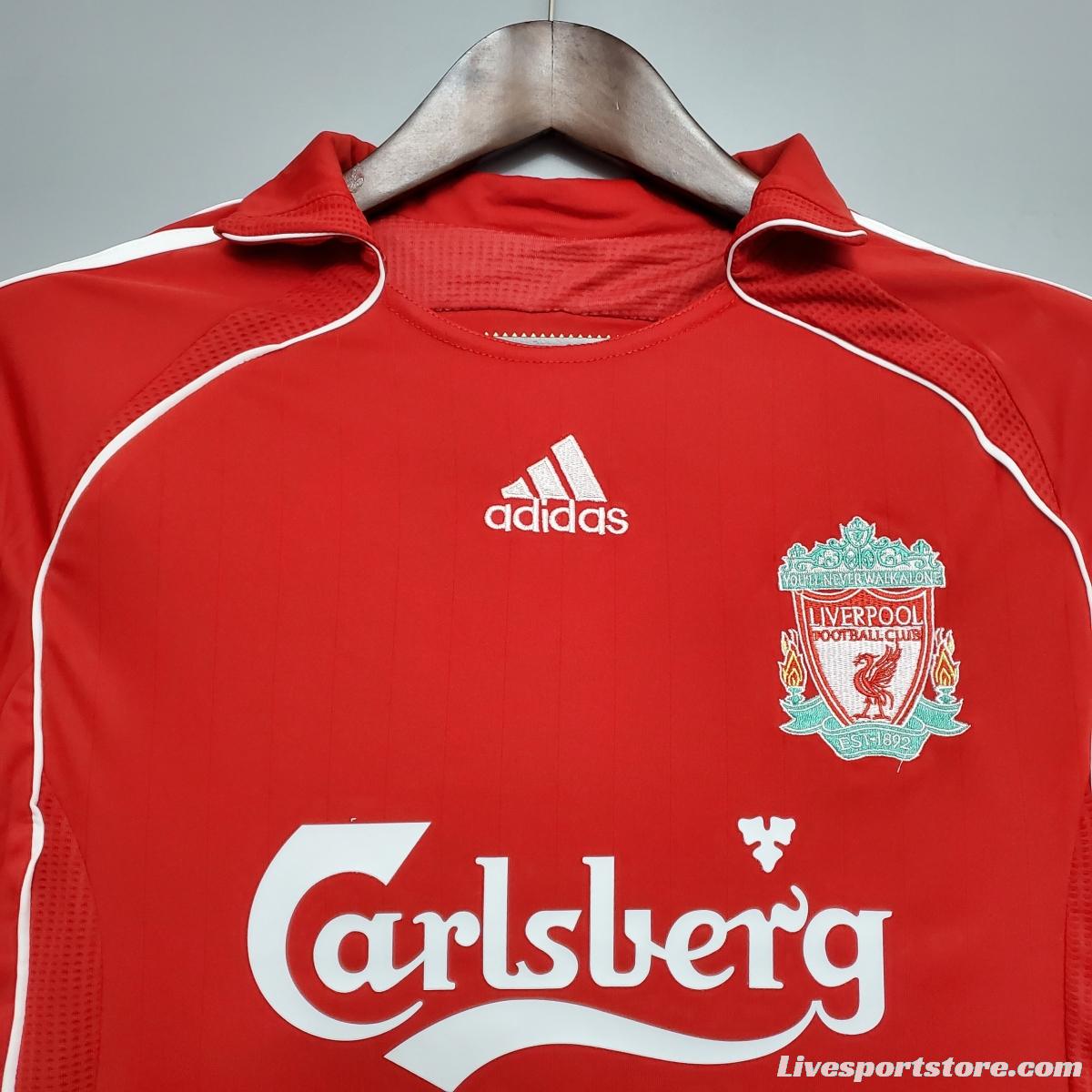 Retro Liverpool 06/07 home Soccer Jersey