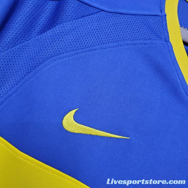 Retro Boca Juniors 03/04 home Soccer Jersey