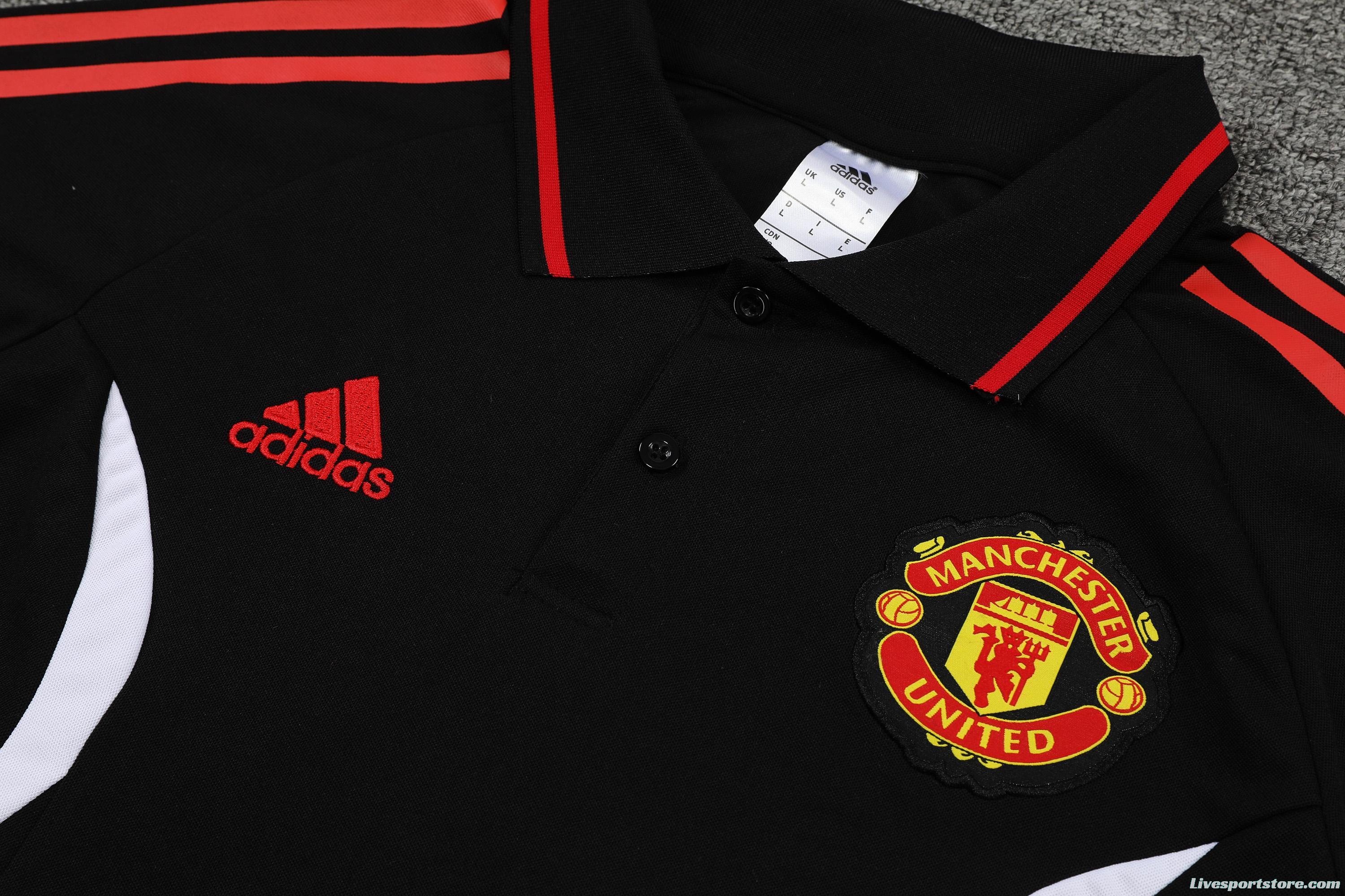 Manchester United POLO kit black (not sold separately)