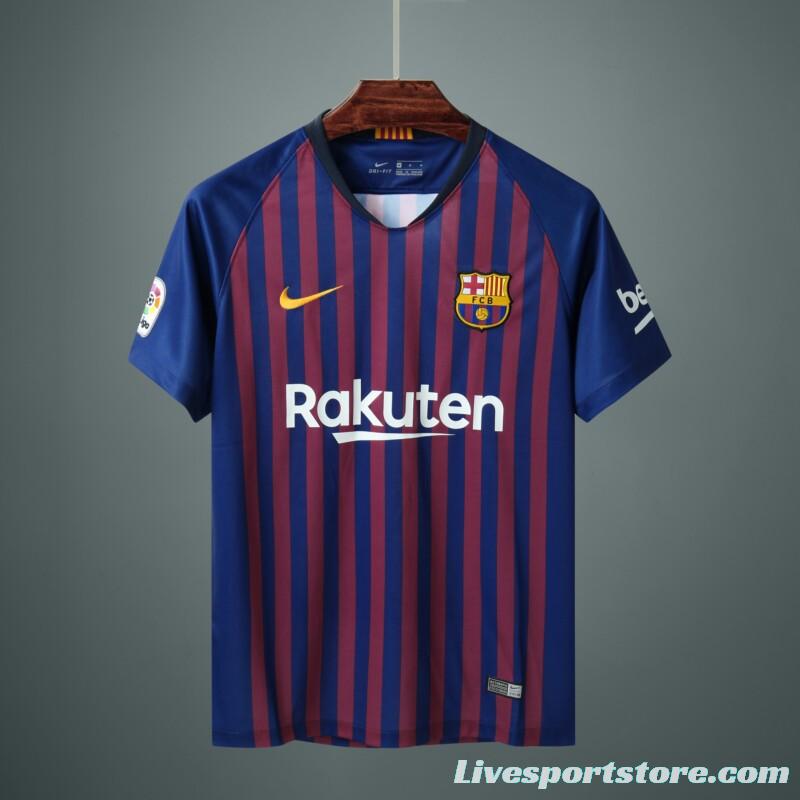 18-19 Barcelona home Soccer Jersey