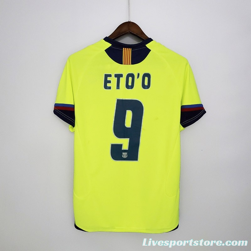 Retro Barcelona 05/06 away Soccer Jersey