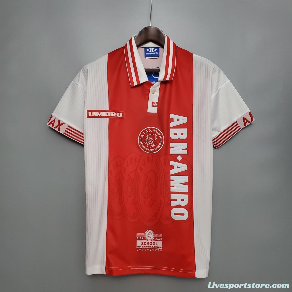 Retro Ajax 97/98 home Soccer Jersey