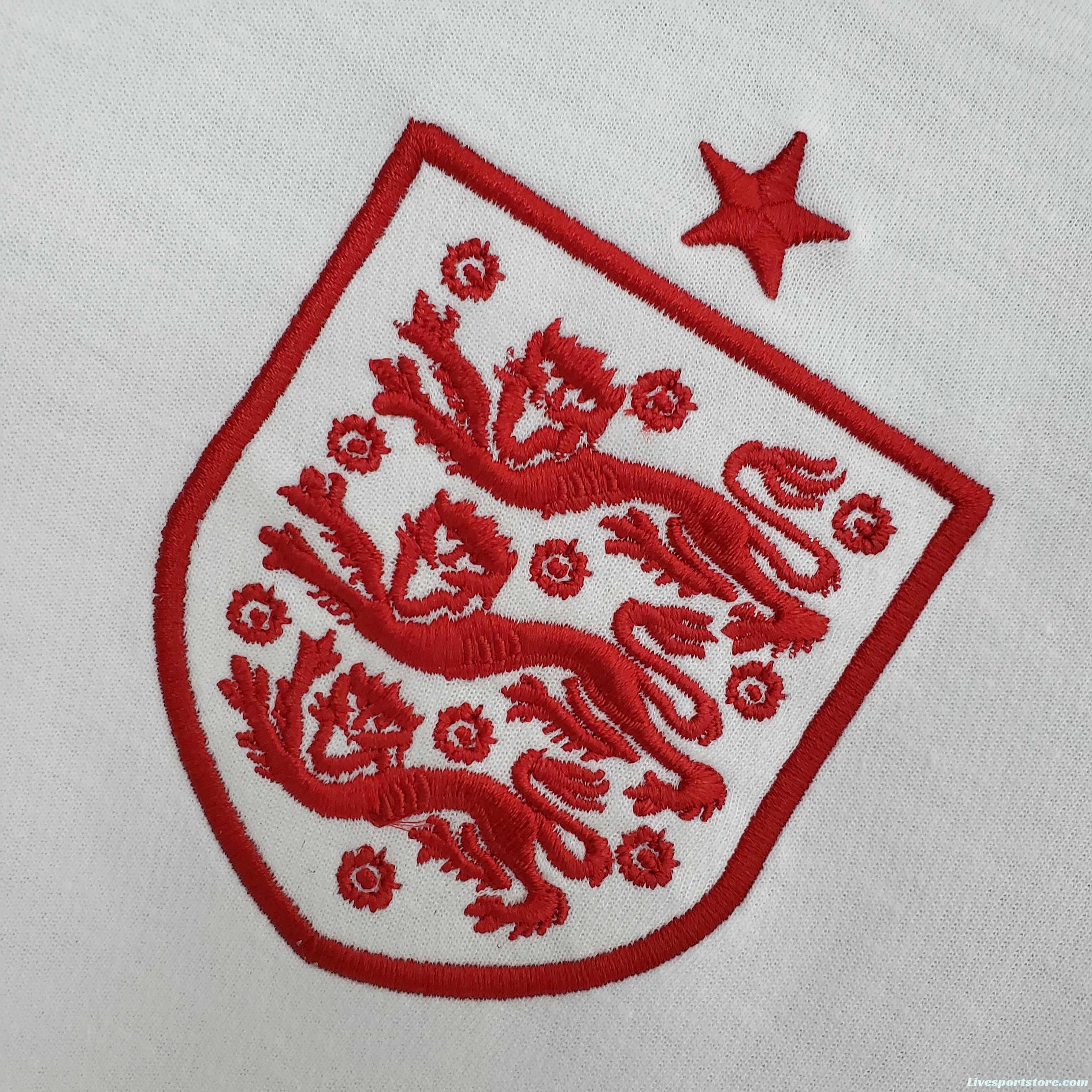 Retro 2012 England home Soccer Jersey