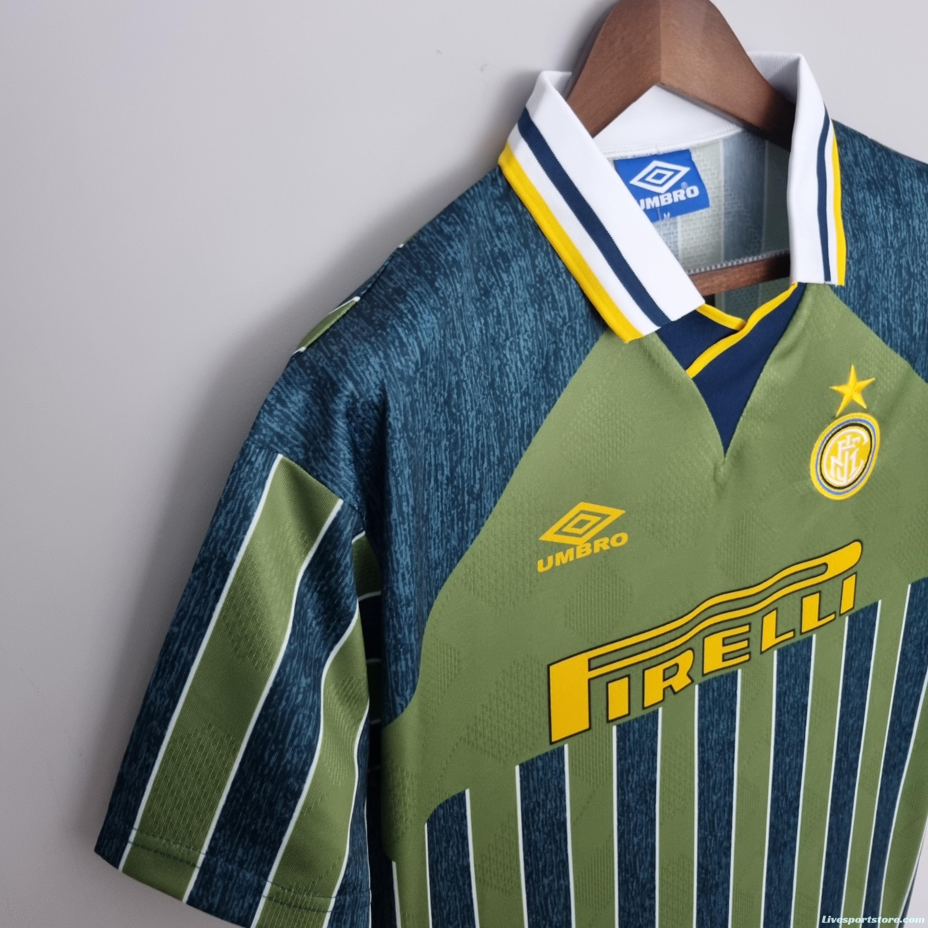 Retro 95/96 Inter Milan away Soccer Jersey