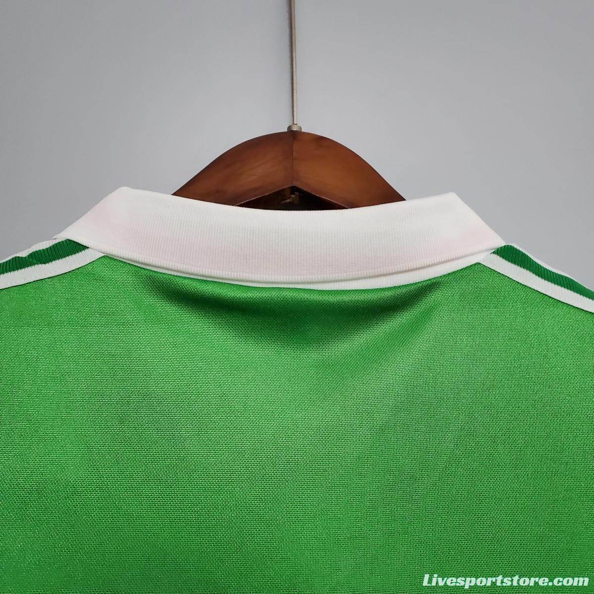 Retro 1988 Ireland home Soccer Jersey