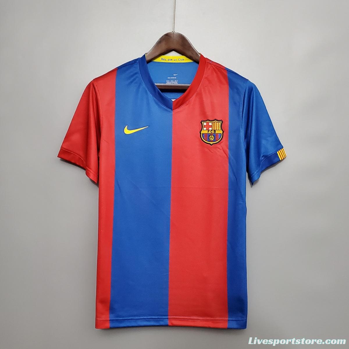 Retro Barcelona 06/07 home Soccer Jersey