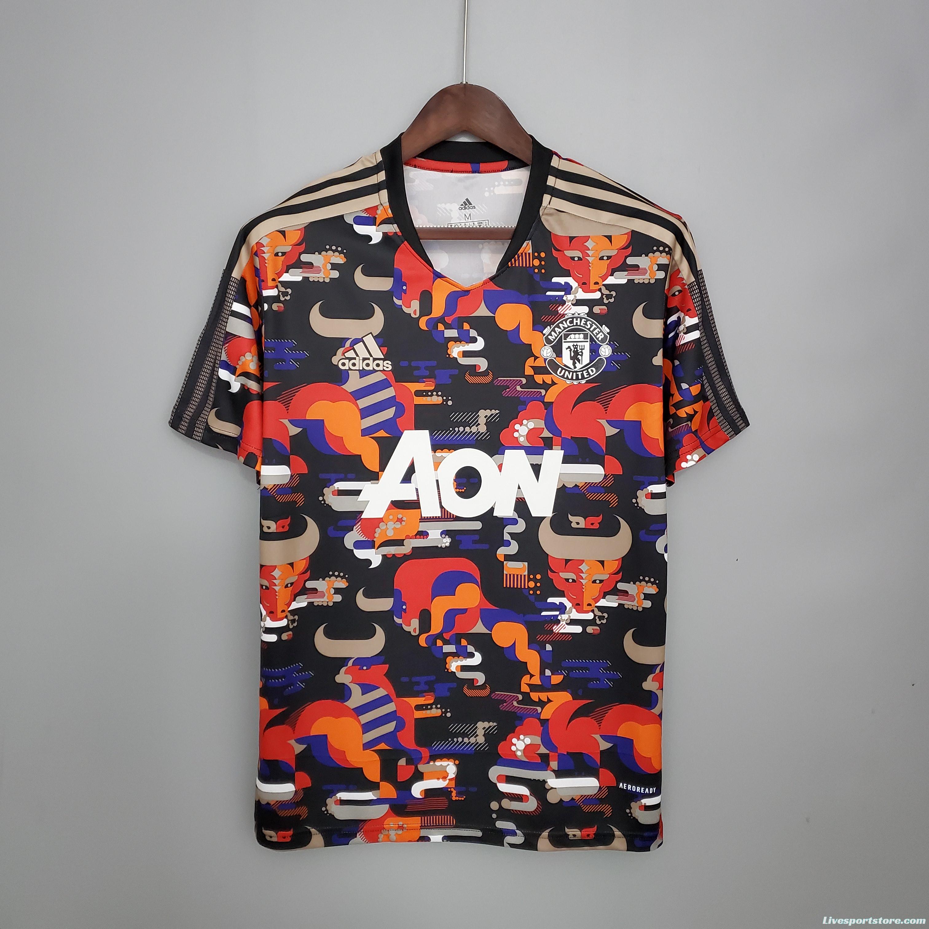 2021 Manchester United Year of the Ox Limited Edition Soccer Jersey