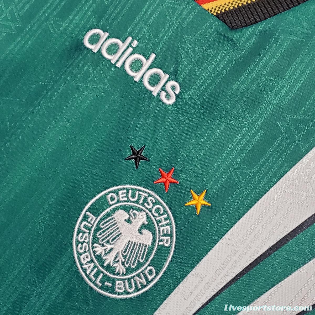 Retro 1998 Germany away Soccer Jersey