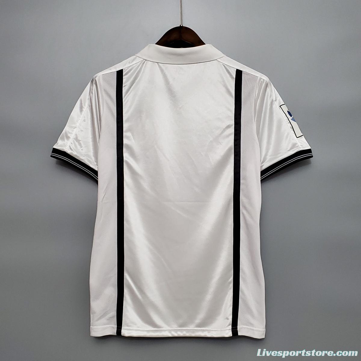 Retro 00/01 Valencia Home Soccer Jersey