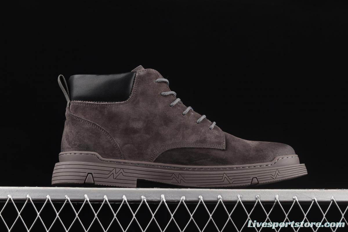 Timberland 21ss autumn and winter new mid-top casual shoes TB10066GREY