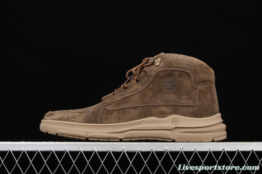 Timberland 21ss autumn and winter new mid-top casual shoes TB10033KHAKI