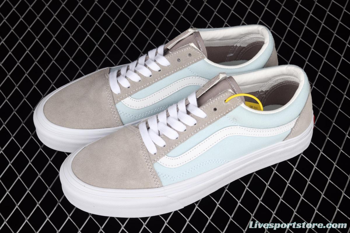 Vans Style 36 Milk Blue Gray matching low-top Leisure Board shoes VN0A3WKT4FY