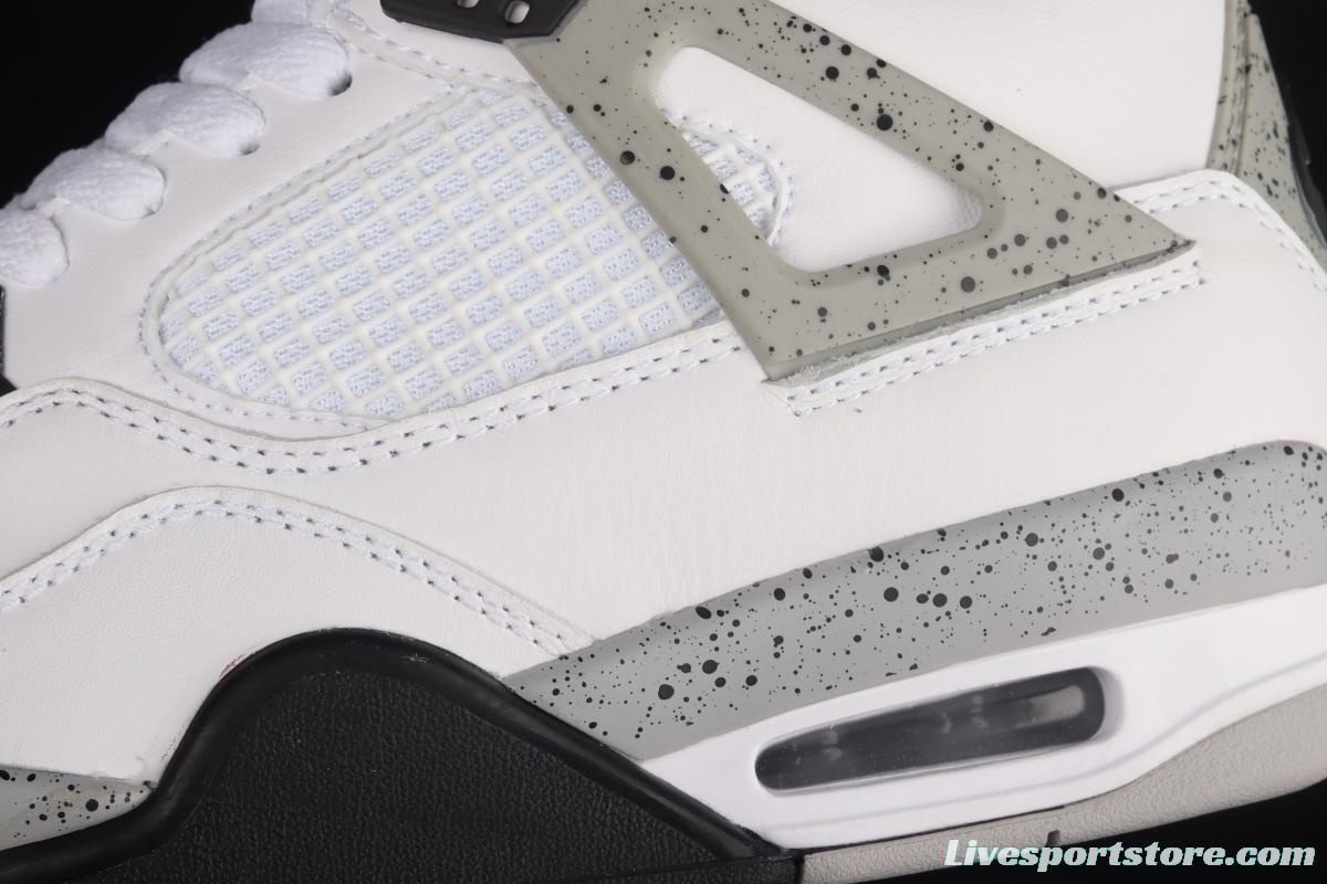 Air Jordan 4 White Cement White cement Ash 840606-192