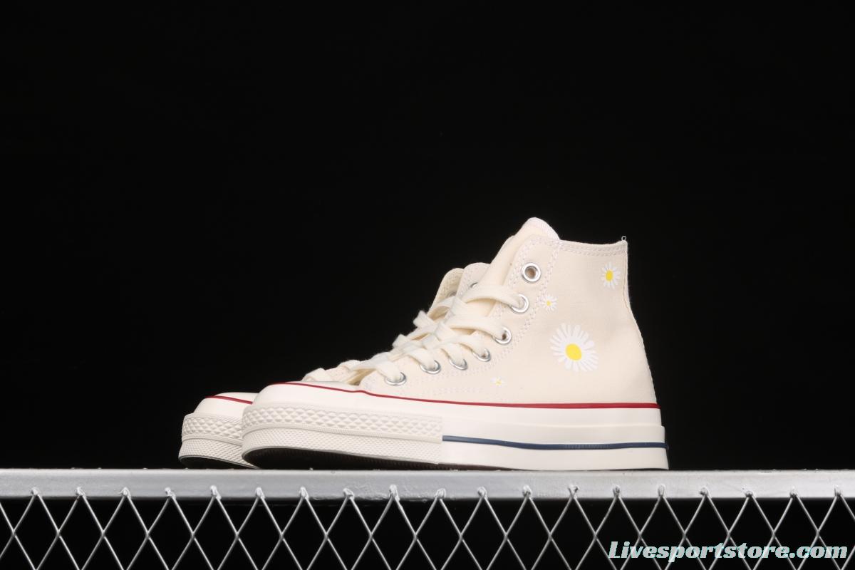 Converse 1970 s PEACEMINUSONE second generation daisy joint style high top casual board shoes 162053C