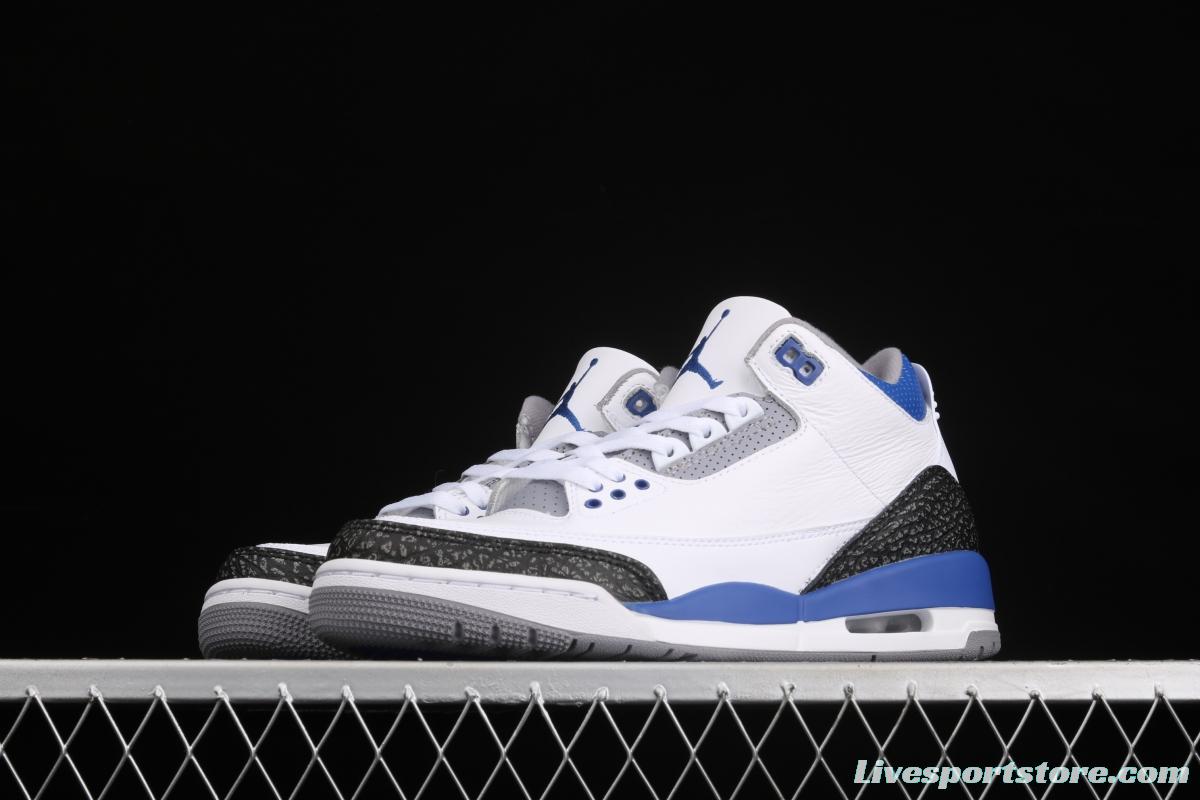 Air Jordan 3 Racer Blue AJ3 Joe 3 Racing Blue CT8532-145