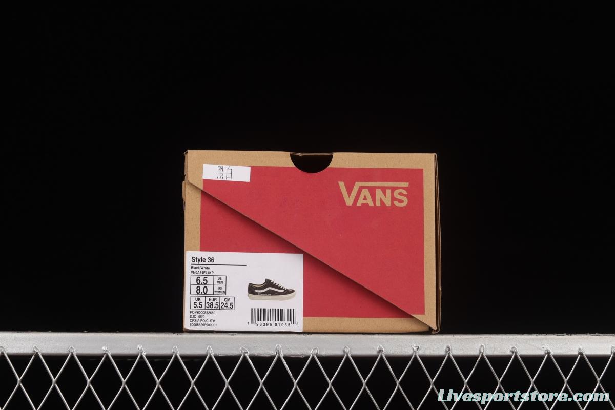 Vans Old Skool Tapered PEACEMINUSONE classic black and white small head low-top casual shoes VN0A54F41KP