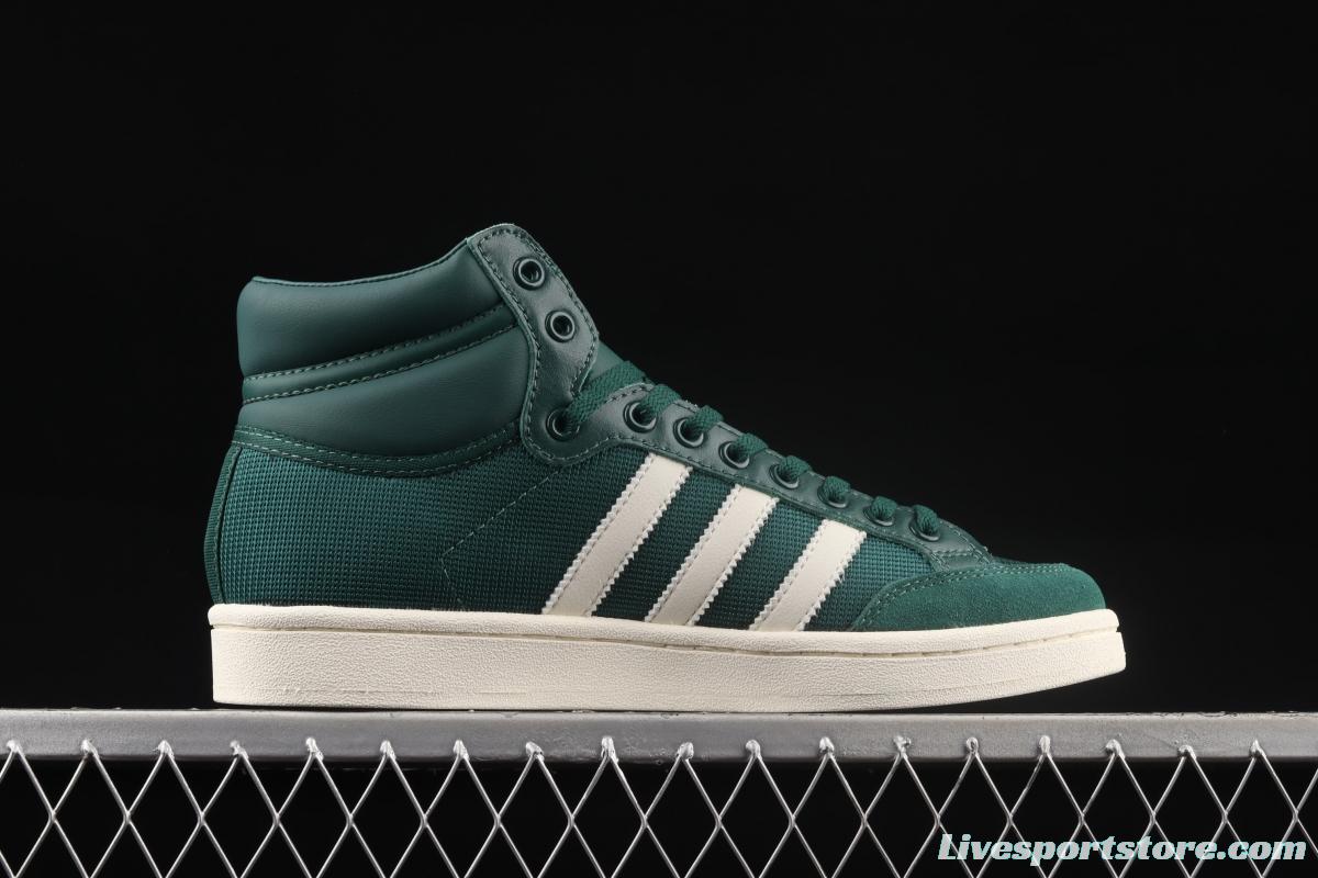 Adidas Originals Americana Hi EF2806 clover breathable fabric face campus wind high upper board shoes