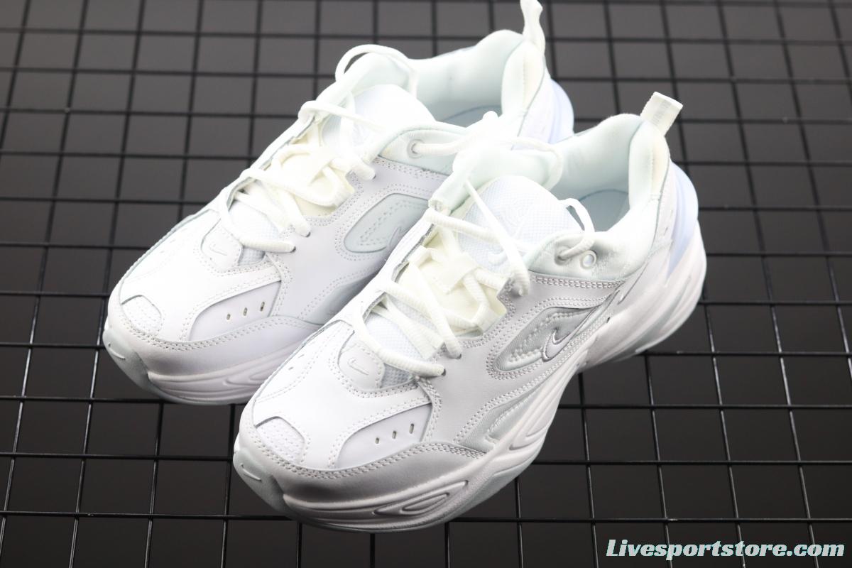 NIKE M2K Tekno all-white color retro sports daddy shoes AV4789-101