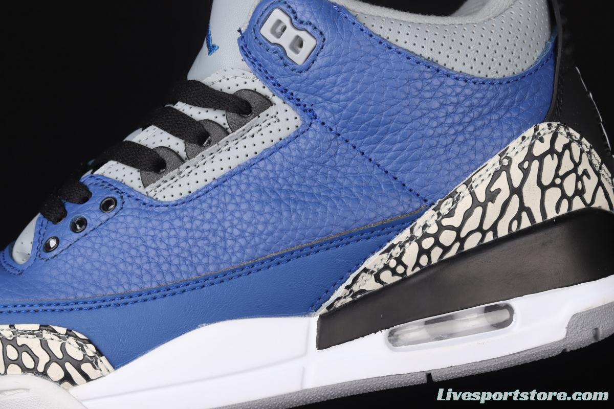 Air Jordan 3 Varsity Royal AJ3 Joe 3 Royal Blue CT8532-400