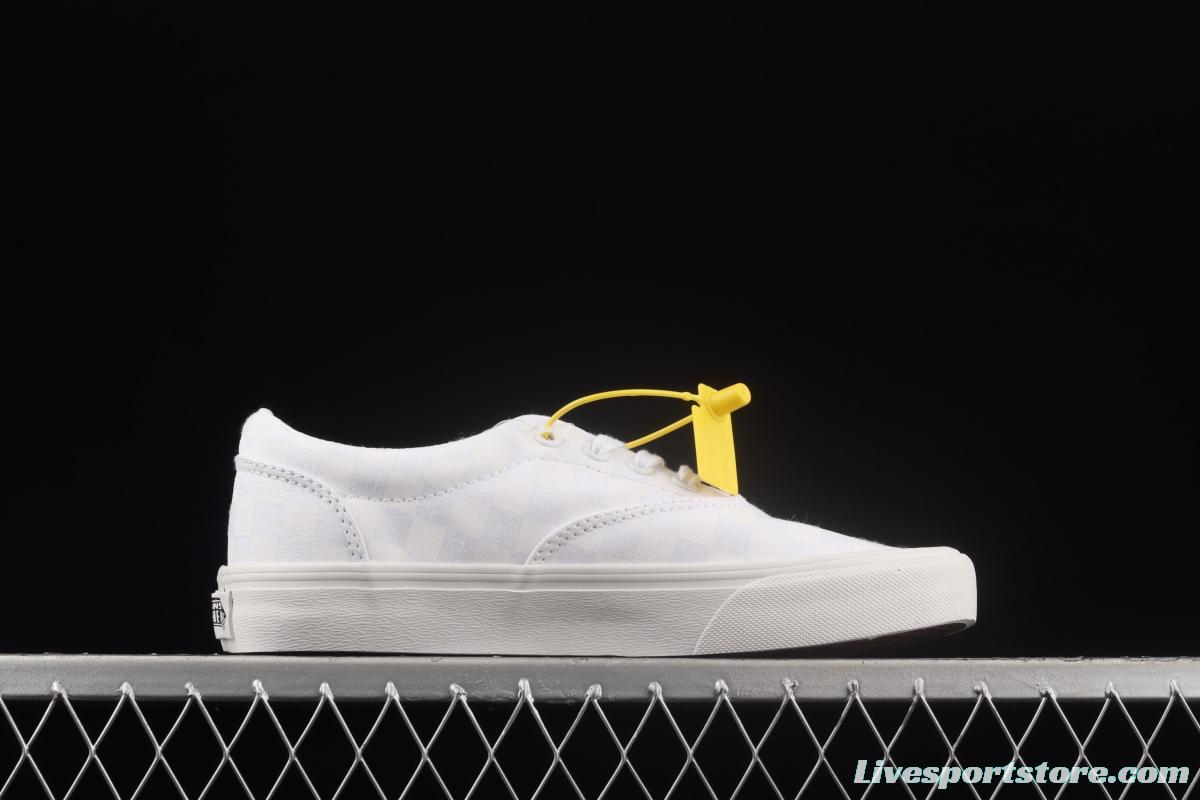 Vans Style 36 Milk White Chess Lattice low-top casual board shoes VN0A3WN3VEE