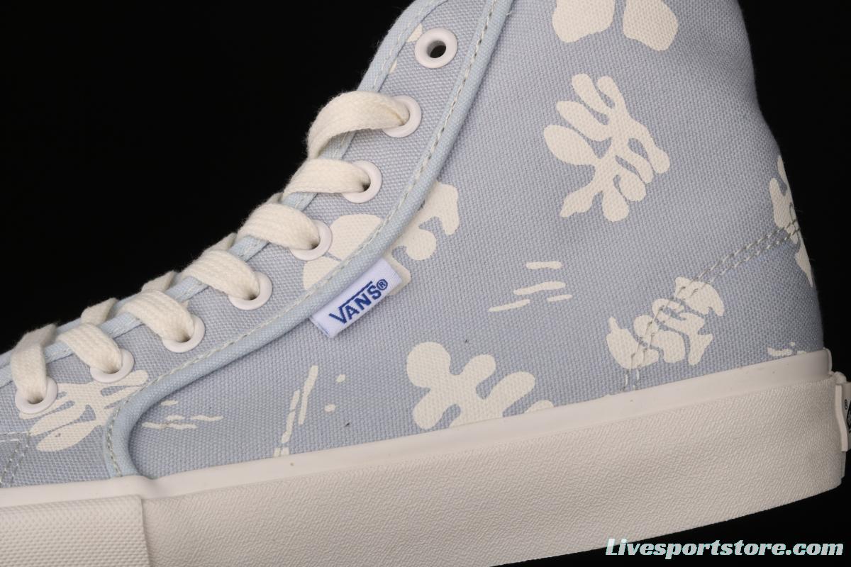 Vans Vault OG Style 24 Lx White Flower retro Joint style Zhongbang Leisure Board shoes VN0A5HUT4O6