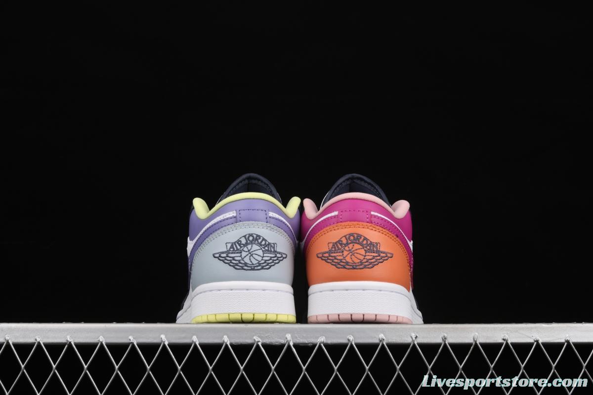 Air Jordan 1 Low low-gang mandarin duck color matching DJ4342-400