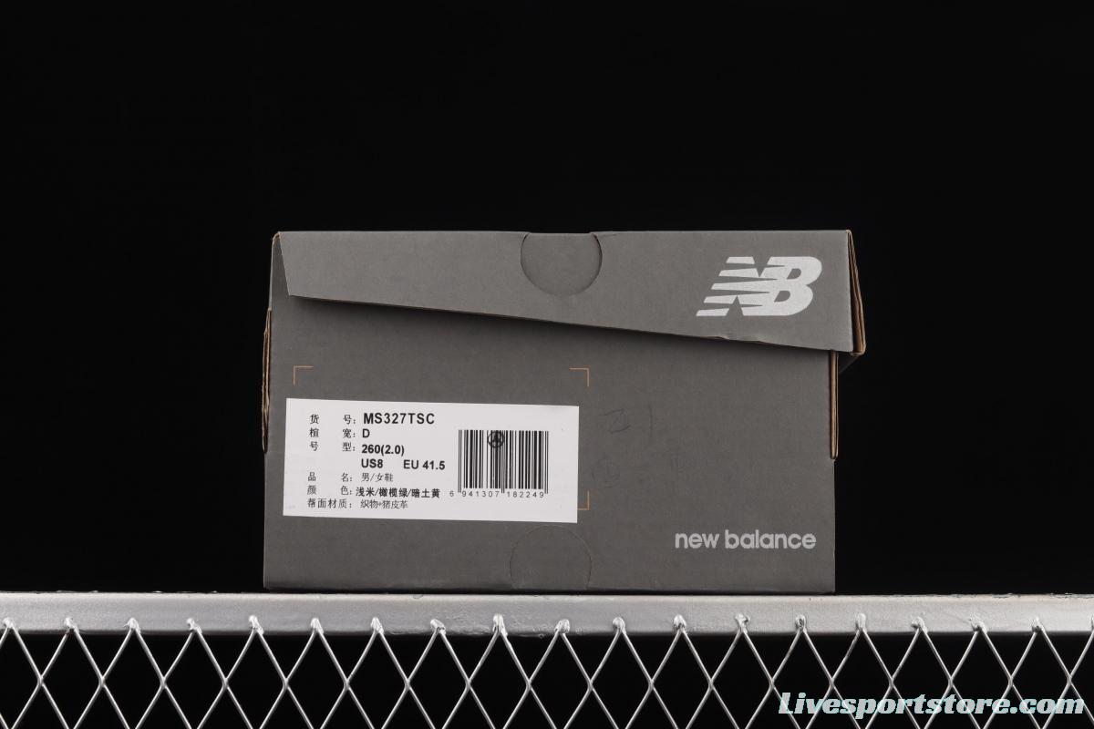 New Balance MS327 series retro leisure sports jogging shoes MS327TSC