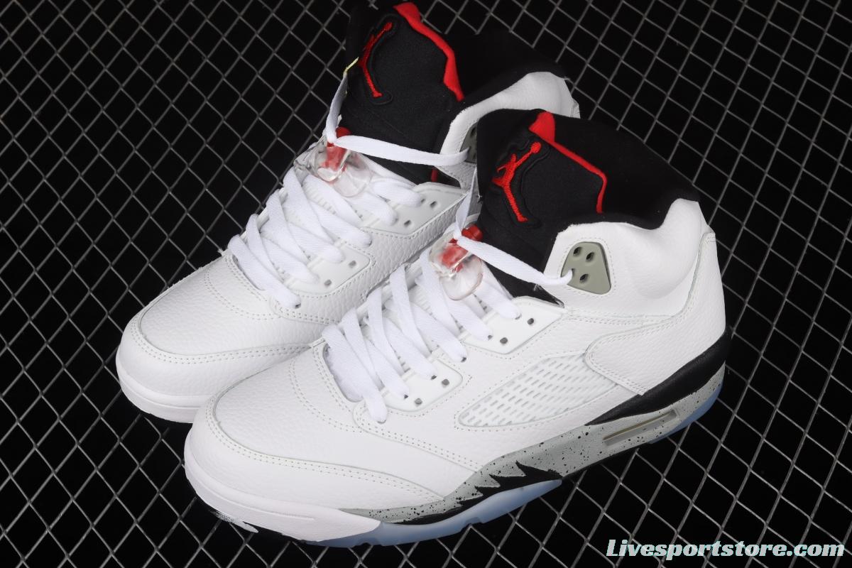 Air Jordan 5 White Cement White cement 136027-104