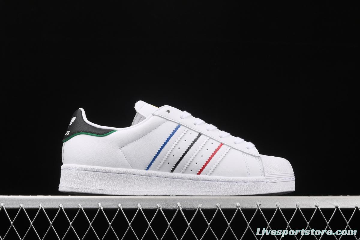 Adidas Superstar Star FY2325 shell head layer classic sports shoes