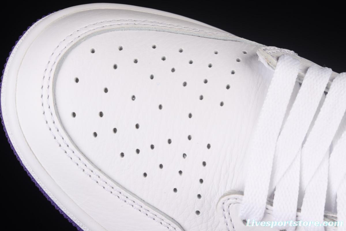 Air Jordan 1 High OG Court Purple White and Purple CD0461-151