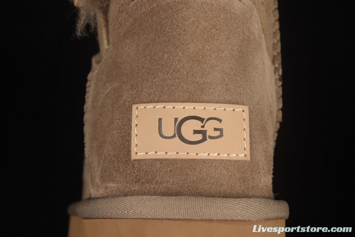 UGG Mini Bailey Button II wooden buckle help outdoor snow boots 1016422