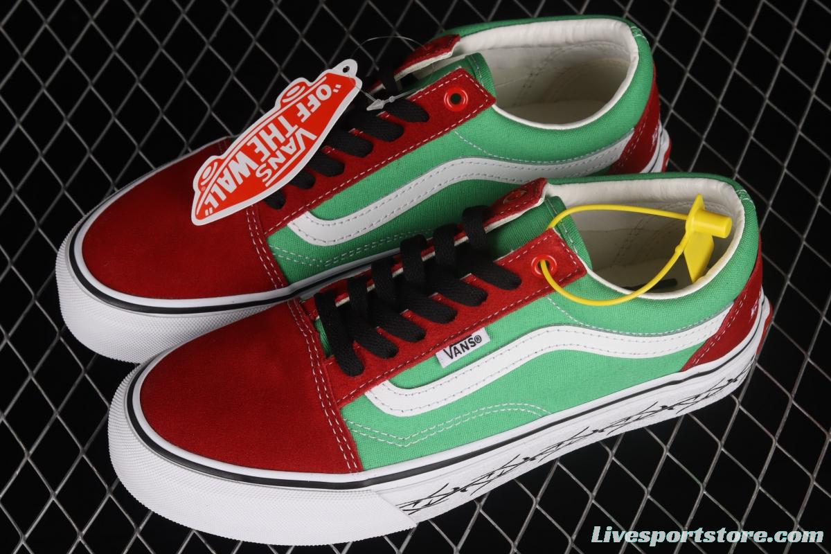 Supreme x Vans Skate Old Skool Vance cooperative low-top casual shoes VN0A51215SA