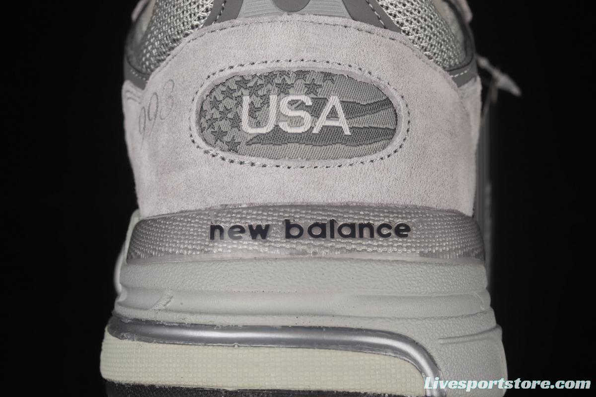 New Balance NB MAdidase In USA M993 series American blood classic retro leisure sports daddy running shoes MR993GL