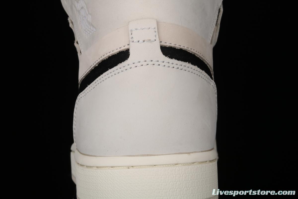 Air Jordan 1 Zoom Air CMFT Summit White Pearl Milk Tea Rice White CT0979-100