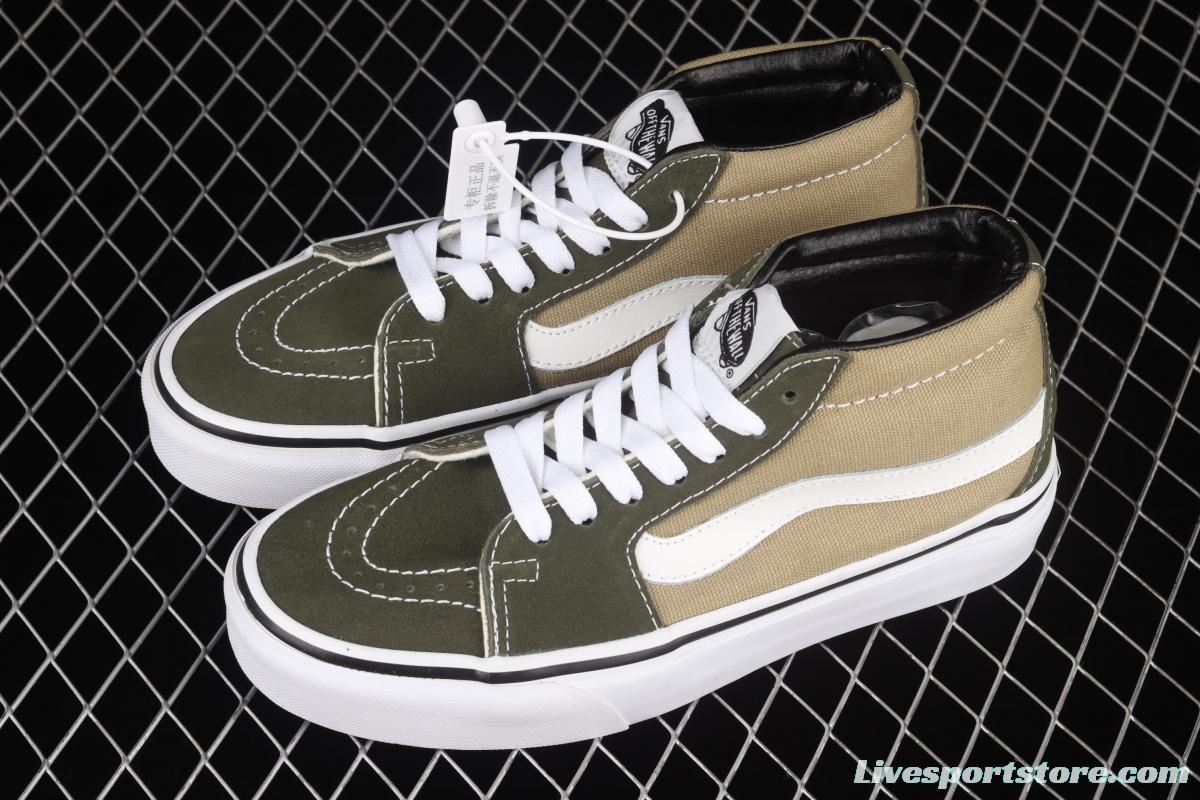 Vault by Vans x JJJJound high-end joint series of suede canvas retro China leisure board shoes VN0A7TNH2D5