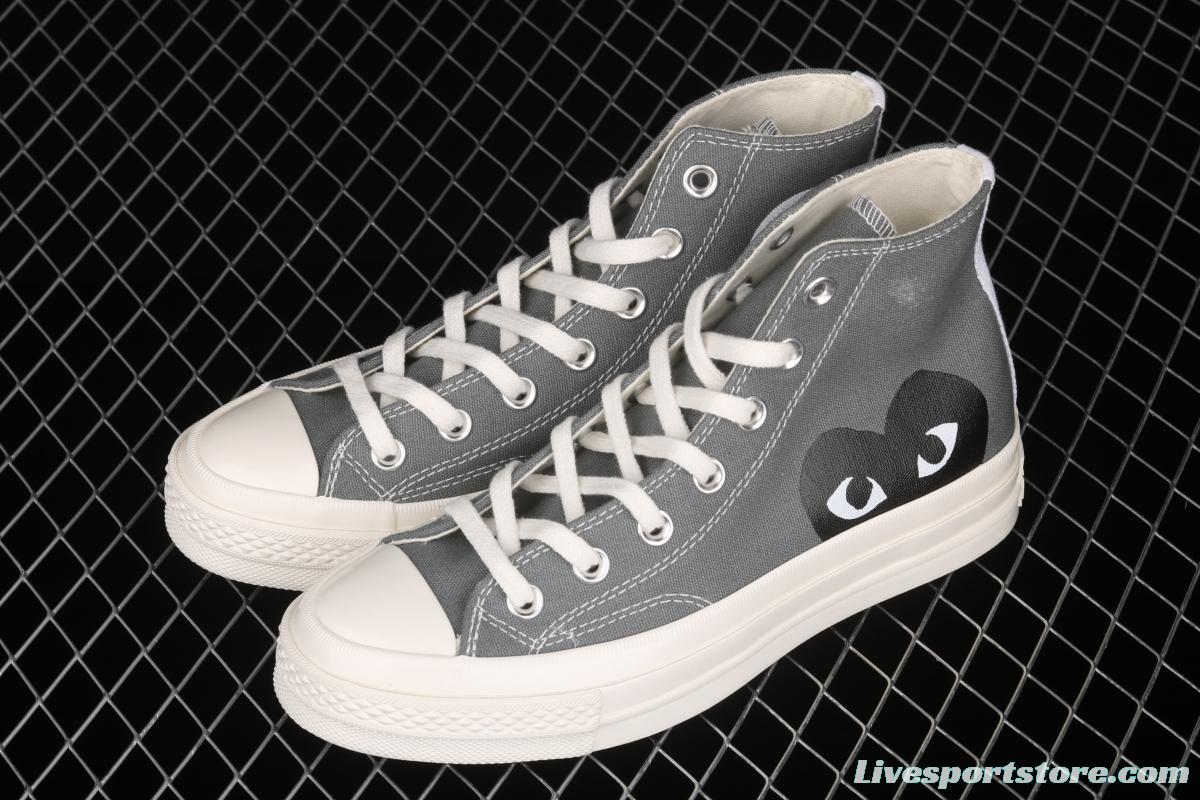 Converse x Cdg Comme des Gar ç ons Play 2021ss Love Co-named High-top Board shoes 171847C