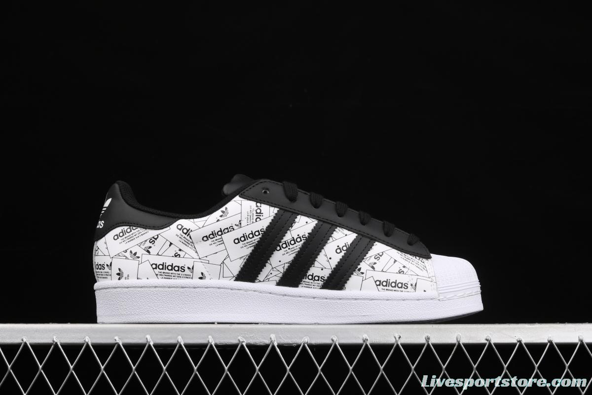 Adidasidas Originals Superstar FV2819 shells are covered with logo classic sneakers.