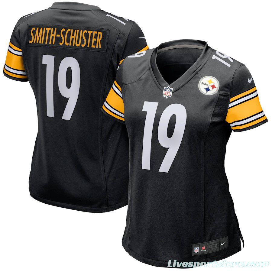 Women's JuJu Smith-Schuster Black Player Limited Team Jersey