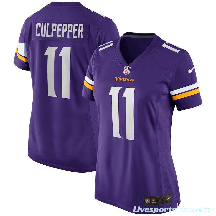 Women's Daunte Culpepper Purple Retired Player Limited Team Jersey