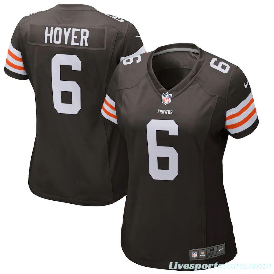 Women's Historic Logo Brian Hoyer Player Limited Team Jersey