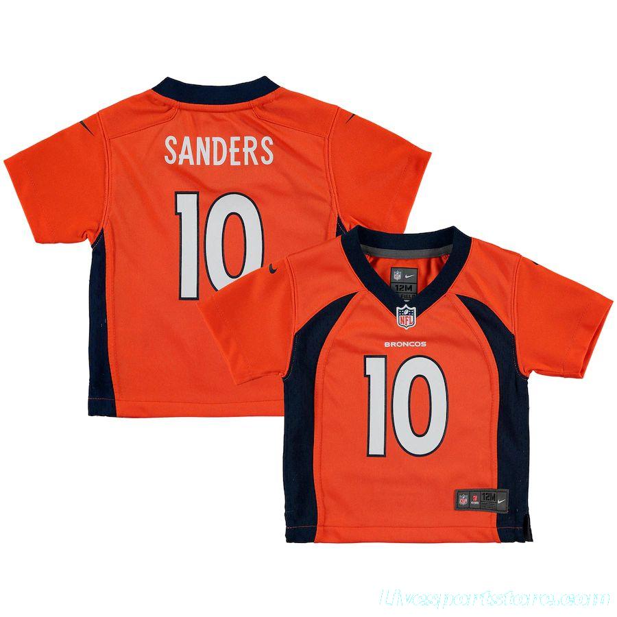 Toddler Emmanuel Sanders Orange Player Limited Team Jersey