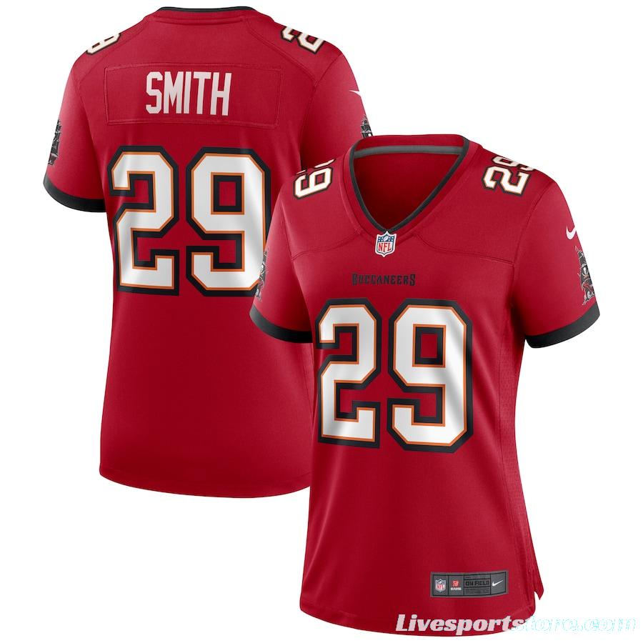 Women's Ryan Smith Red Player Limited Team Jersey