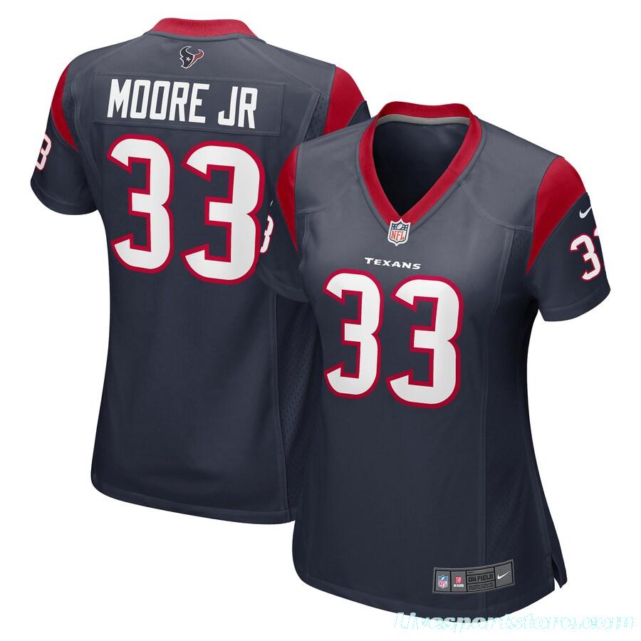 Women's A.J. Moore Jr. Navy Player Limited Team Jersey