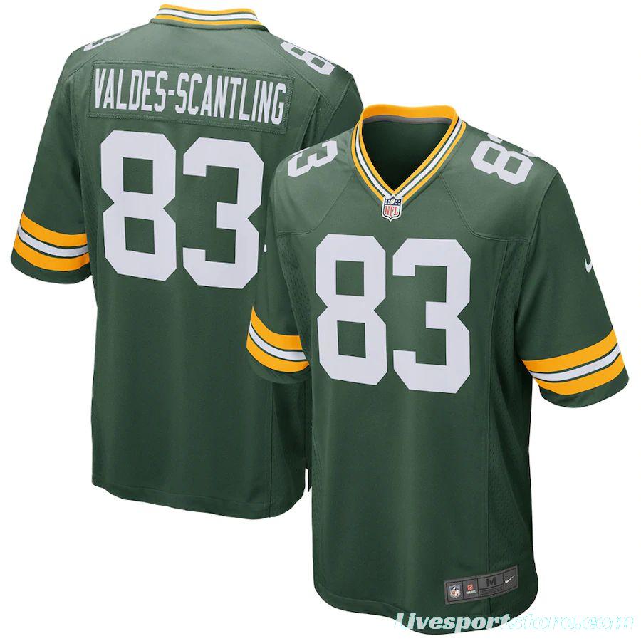 Men's Marquez Valdes-Scantling Green Player Limited Team Jersey